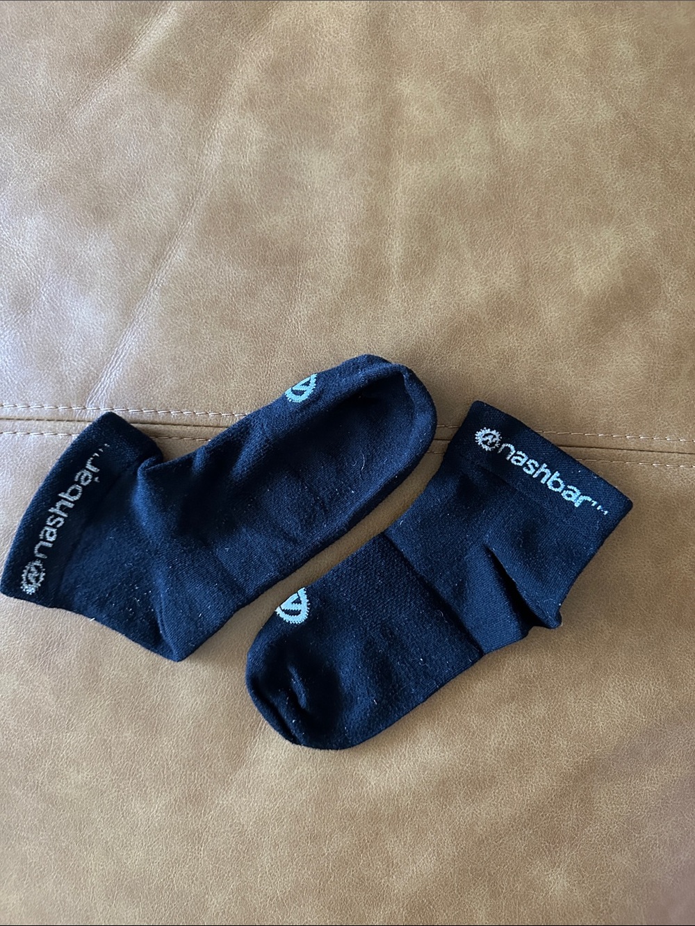 Black cycling socks